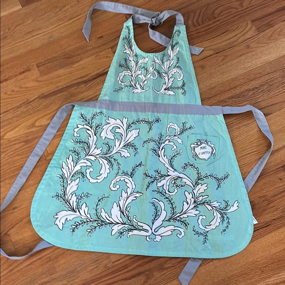 Anthropologie Molly Hatch Notions Apron Sweet Salutation Make It Happen
